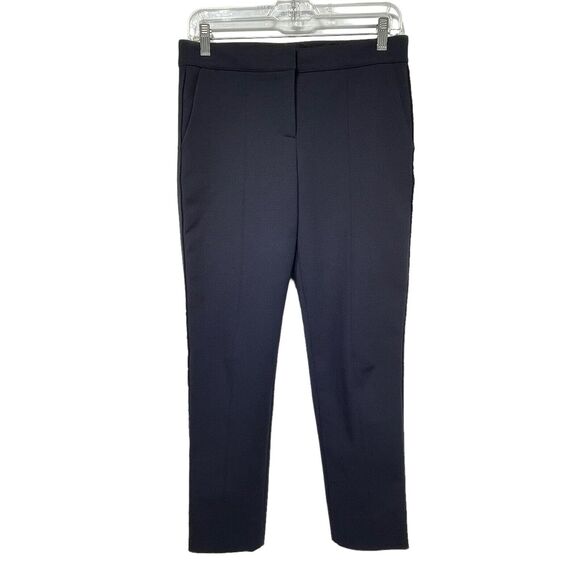 Reed krakoff navy blue Wool Silk Lined Trouser pants Size 0 - Picture 1 of 8